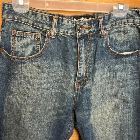 Los Altos boots Jeans Collection Mens 34/30 blue faded vintage Y2K western horse - Picture 2 of 9